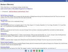 Tablet Screenshot of biz.prlog.org
